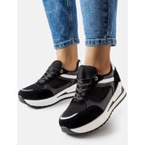 Gemre Black sneakers with Genovesee insert | Shoptok.si