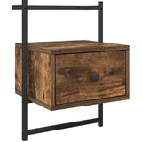  Noćni ormarići zidni 2 kom boja hrasta 35 x 30 x 51 cm drveni | shoptok.hr