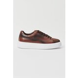 ALTINYILDIZ CLASSICS Men's Brown 100% Genuine Leather Sneaker Shoes cene