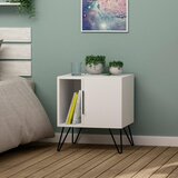 Livetastic Nočna Omarica Glynn, Bela | Shoptok.si