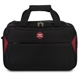  Set krila od 4 kofera, crno/crveni | shoptok.hr