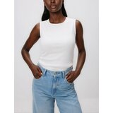 Reserved Top s visokim udjelom viskoze - krem | shoptok.hr