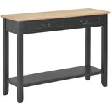  Konzolni stol crni 110 x 35 x 80 cm drveni | Eponuda.com