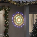 vidaXL Božićna svjetla zvjezdani prasak 140 LED 2 k višebojna 17 cm | shoptok.hr