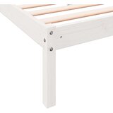 vidaXL Dugi okvir kreveta bez madraca bijeli 160 x 210 cm od borovine | shoptok.hr