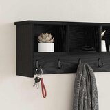  Vješalica za kapute na zidu Zidne Crni hrast 100 x 16 x 26 cm | Eponuda.com