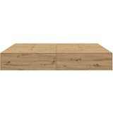  Okvir kreveta za pohranu Artisan hrast 200x200 cm | shoptok.hr