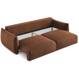 Makamii Raztegljiva sedežna garnitura v barvi terakote 230 cm Leila – | Shoptok.si