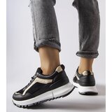 Gemre Black sneakers with glitter decoration Busso | Shoptok.si