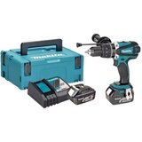 Makita akumulatorski udarni vrtalnik vijačnik DHP458RFJ 18V/3,0Ah 91Nm | Shoptok.si