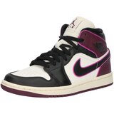 Jordan Visoke tenisice 'AIR 1' boja pijeska / ljubičasto crvena / crna | shoptok.hr