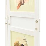  Romdivider Panel Bijelo 212 x 165 cm MDF | shoptok.hr