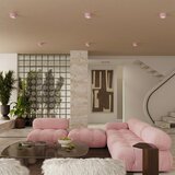 Sollux Stropna svetilka MODO 1 roza Gx53, (5000285099) | Shoptok.si
