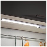 Eglo teya podelementna/1, led, 8,1w, 850lm, sa senzorom, d600, srebro/bela | Eponuda.com