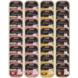 Mešano mega pakiranje vom Feinsten Adult 32 x 100g - Mesna raznolikost s perutnino (4 sorte)