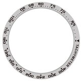 INF združljiv s samsung galaxy watch 5 pro srebrno-črn obroč s časovno skalo 45 mm, (5000090696) | Shoptok.si