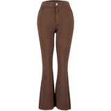 Trendyol Curve Plus Size Jeans - Brown - Slim Cijene
