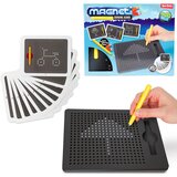 Magic Toys Magnetna risalna tabla s kroglicami in pisalom Cene
