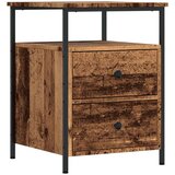 vidaXL Noćni ormarići 2 kom staro drvo 44x45x60 cm konstruirano drvo | shoptok.hr