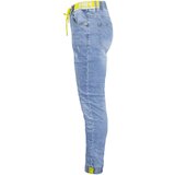 Pri Muške plave traper hlače s vezicama | shoptok.hr