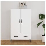  Visoka komoda bijela 70 x 31 x 115 cm od konstruiranog drva | shoptok.hr