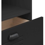  Regal za knjige VIKEN crni 60 x 35 x 123 cm konstruirano drvo | shoptok.hr
