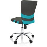 MID.YOU Mladinski Vrtljivi Stol Kiddy Comfort I, Siva, Turkizna | Shoptok.si