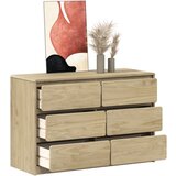 Furnova Predalnik SAUDA hrast 111x43x73,5 cm trdna borovina, (21950607) Cene