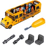 Lean Toys Komplet za izdelavo šolskega avtobusa za struženje, rumen, 48 kosov | Shoptok.si
