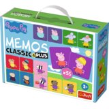 Peppa Pig Memos Classic & Plus Razširitev za igro na plošči Spomin Cene
