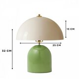 Opviq mint krem lampa za sto 242387 | Eponuda.com