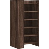 vidaXL Omarica za čevlje rjavi hrast 52x37,5x100 cm inženirski les | Shoptok.si