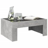  Stolić s beskonačnim LED siva boja betona 70x50x30 cm | Eponuda.ba
