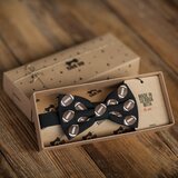 TIED UP Leptir mašna Ragbi lopta crna | Eponuda.com