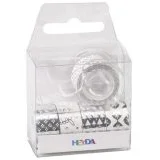 traka deco lepljiva 12mmx3m pk5 20-35845 78 srebrna blister