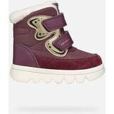 Geox Burgundy Girls' Winter Boots Willaboo B A - Girls | shoptok.hr