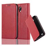 Cadorabo Ohišje, združljivo z Samsung Galaxy S4 ACTIVE v rdeče jabolko - Zaščitni ovitek z magnetnim zapiranjem, stoječo funkcijo in režo za kartice, (20558010) | Shoptok.si