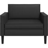 XL fotelja Crna Umjetna koža | shoptok.hr
