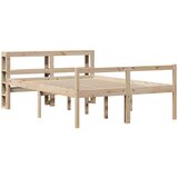 vidaXL Krevet za starije s uzglavljem 140x190 cm od borovine | shoptok.hr
