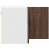  Zidni kuhinjski ormarić s policom Smeđi hrast 57 x 57 x 40 cm | shoptok.hr