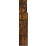  Uzglavlje s ormarićem boja dimljenog hrasta 200 x 19 x 103,5 cm | shoptok.hr