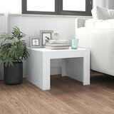 vidaXL Klubska mizica bela 50x50x35 cm iverna plošča, (20797737) | Shoptok.si