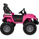  Auto na akumulator Extreme Sport 4x4 s podesivom dužinom vozila - dvosjed - rozi | shoptok.hr