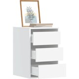 vidaXL Kutna komoda s ladicama bijela 40x41x58 cm konstruirano drvo | shoptok.hr