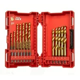 brušene titanijumske burgije za metal ShockWave Impact Duty HSS set od 19 komada 4932493866