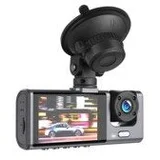 XJ03 avto kamera s 3 kamerami, Full HD, 2" zaslon, črna