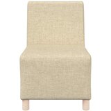  Modularna sofa bez naslona 2 pcs Krema 55 x 74 x 82 cm tkanina | shoptok.hr