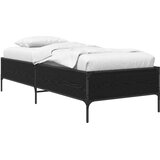  Okvir za krevet Crni hrast 80 x 200 cm Konstruirano drvo - Crni hrast | shoptok.hr