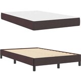  Krevet s opruga kutije Ostalo Tamno smeđa 120 x 190 cm tkanina | shoptok.hr