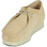 Clarks Čevlji Derby Wallabee Lite Bež | Shoptok.si